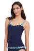 Gottex Profile By Gottex Harmony D-Cup Shirred Underwire Tankini Top
